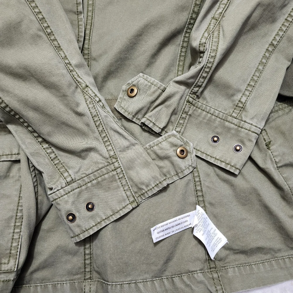 Madewell passage Jacket Military-inspired Women's Size XS Green - Picture 5 of 16